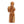 Sacred Melodies: Hand-Carved Olive Wood Angel Playing Flute Statue from the Holy Land - A Heavenly Masterpiece of Faith and Harmony