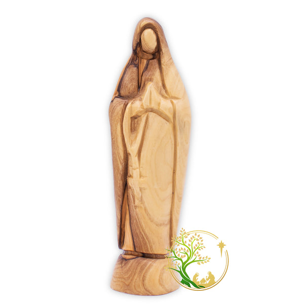 Blessed Virgin Mary statue | Holy Mother Mary praying the rosary Figurine | Religious Catholic home décor