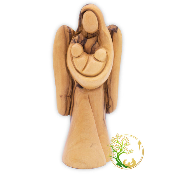 Guardian Angel Holding Baby Twins statue Nursery décor- Religious gift for Twin Baby gift| Miscarry gift | Loss of baby twins or Miscarriage