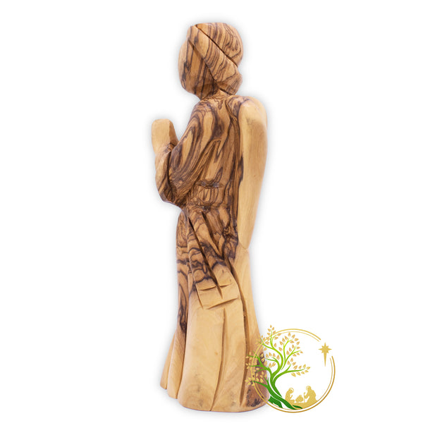 Praying Angel Statue | Angel figurine religious gift for baptism, first communion, or Christmas