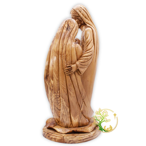 The Holy Family Statue - Virgin Mary, St Joseph & baby Jesus Figurine | Religious home décor Gift