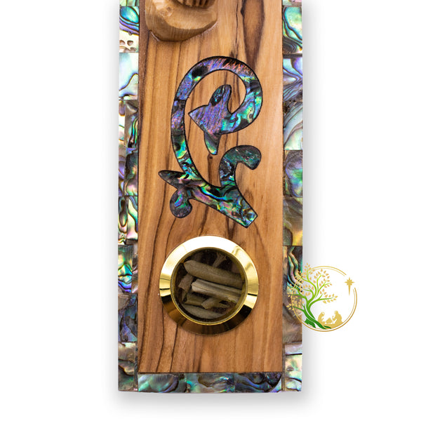 Wall hanging Large decorative crucifix | Olive wood wall cross from the Holy Land | housewarming or weddings religious gift