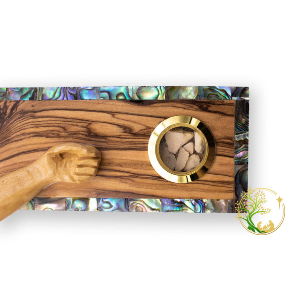 Wall hanging Large decorative crucifix | Olive wood wall cross from the Holy Land | housewarming or weddings religious gift