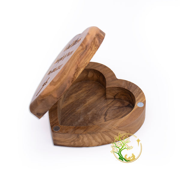 Wooden Heart Box - A Symbol of Love keepsakes box | Personalized heart box | Customized box | Heart trinket box