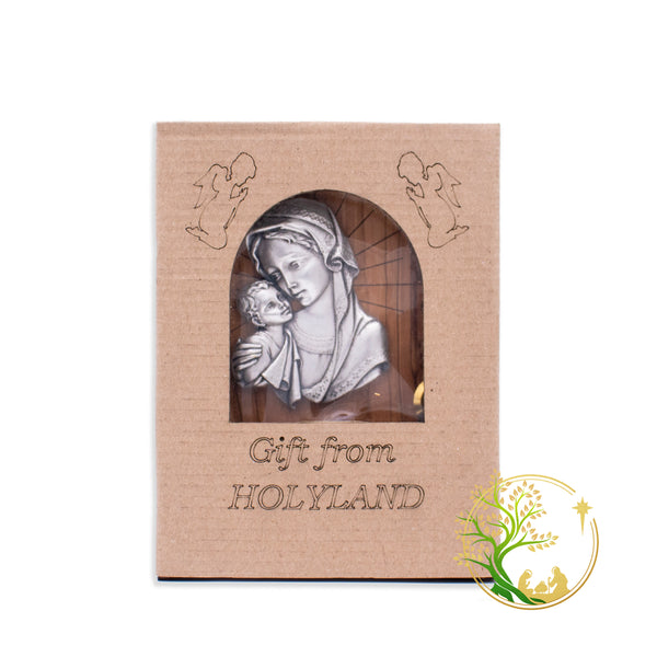 Holy Water Font for wall | Holy Family plaque | Sacred Catholic Holy Water Vessel from The Holy Land