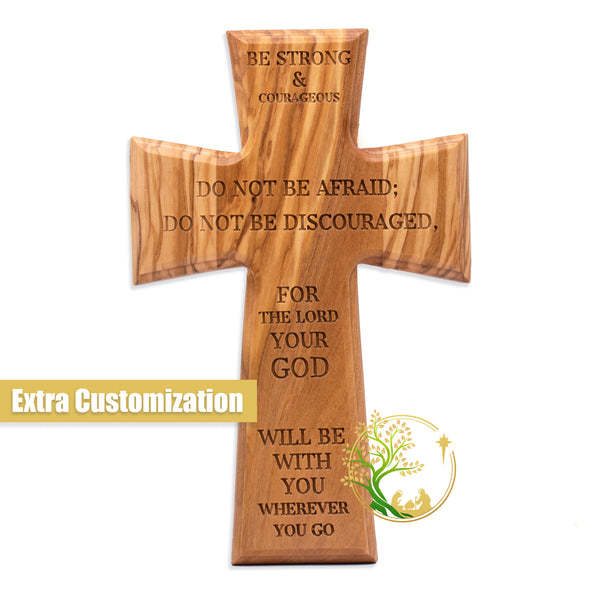 Personalized custom wall wooden cross | customized baptism cross | Religious gift for baptism for boys or girls