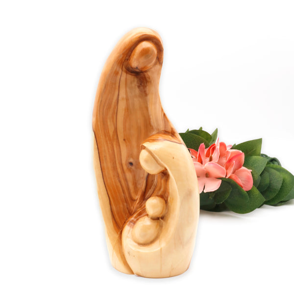 The Holy Family Statue Olive wood Holy family figurine from the Holy Land | Religious home décor |Catholic statue |Christmas religious gift